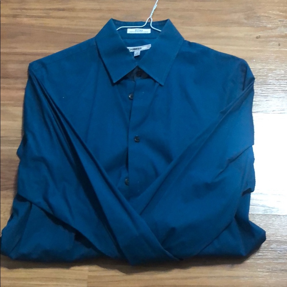 EXPRESS fitted dress shirt M (15-15 1/2)